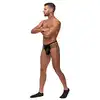 Male Power- Cage Thong L/XL - Stringi męskie z paskami na biodrach