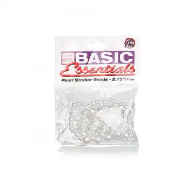 Calexotics - Pearl Stroker Beads L. Rękaw erekcyjny na penisa z perełkami