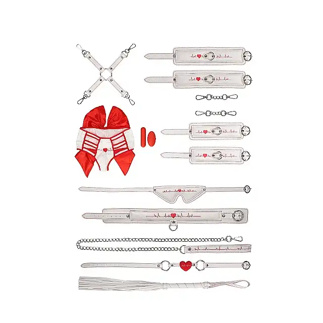 Ouch! - Nurse Pleasure Kit. Pielęgniarski zestaw BDSM! Świetna jakość