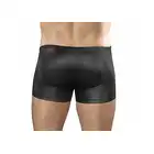 Male Power - Zipper Short L/XL - Elastyczne spodenki z wygodnym zamkiem błyskawicznym w kolorze czarnym  L/XL