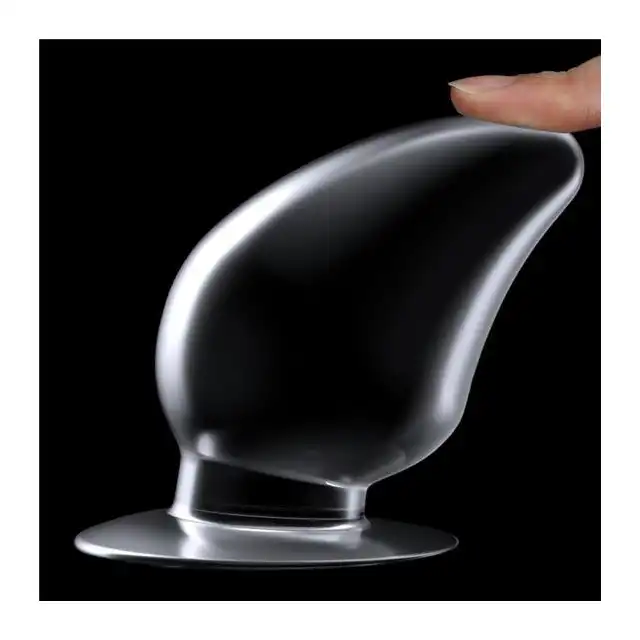 LoveToy - 4,5 Flawless Clear Anal Plug Clear - przezroczysty korek analny, średnica 6 cm!
