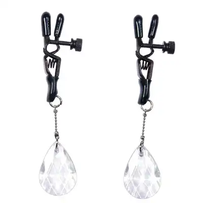 Bad Kitty - Nipple Drops - Biżuteryjne eleganckie zaciski na sutki