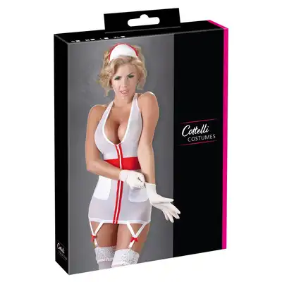 Cottelli Costumes - Nurse M - Przebranie seksownej pielęgniarki. Rozmiar M
