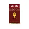 Taboom - Butt Plug With Diamond Jewel S - unikatowy złoty korek analny z pięknym, czerwonym diamentem