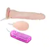 Baile - Penis with pump-squirting - wibrator o realistycznym wyglądzie penisa, z funkcja wytrysku