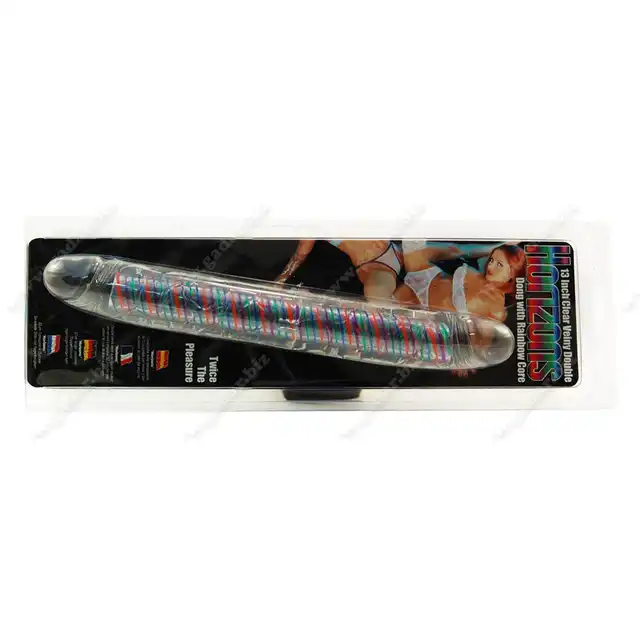 Horizons - Dont With Rainbow Core. Dwustronne dildo 33 cm