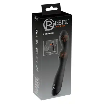 Rebel P-Spot Vibrato - Wibrator do stymulacji prostaty z dwoma silnikami i 7 trybami wibracji !