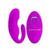 Pretty Love - Tiffany USB. Silikonowy wibrator dla par z pilotem. 12 trybów!