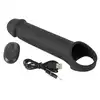 YOU2TOYS - Rebel RC Penis Extender - Wibrująca przedłużka z materiału Soft Touch + 8 cm -10 trybów wibracji