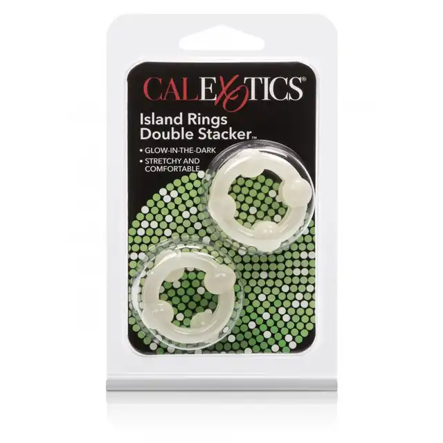 Calexotics - Island Rings Glow. Świecące w ciemnościach ringi erekcyjne