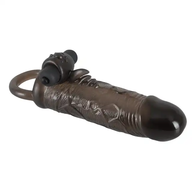 YOU2TOYS - Rebel Extension Regular Fit - Nakładka przedłużająca na penisa z wibracjami 19 cm