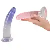 YOU2TOYS - Strap-On Kit for playgirls - Strap-on z dwoma żelowymi dildami w pięknych tęczowych kolorach z koronkowym pasem
