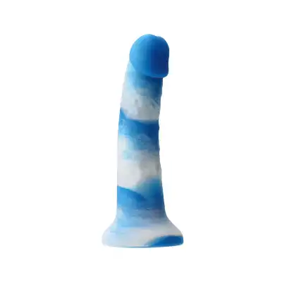 COLOURS PLEASURES YUM 7 DILDO BLUE
