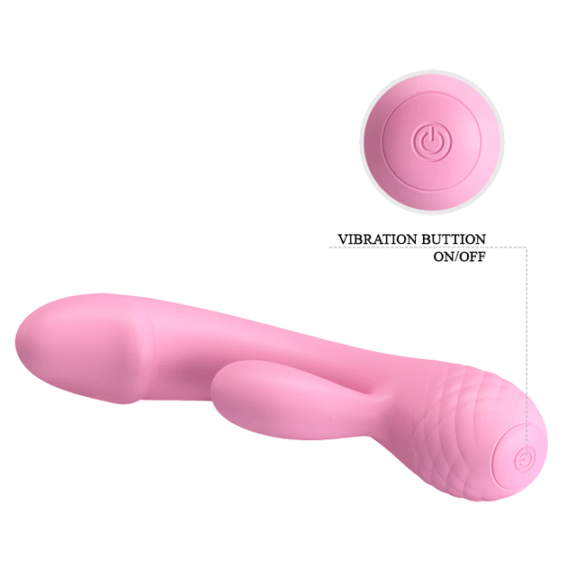 Pretty Love - Ron USB. Silikonowy elastyczny wibrator z miękką główką.