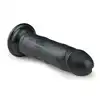 Easy Toys - Realistic Dildo - 15,5 Naturalne dildo z przyssawką 15,5 cm w kolorze czarnym