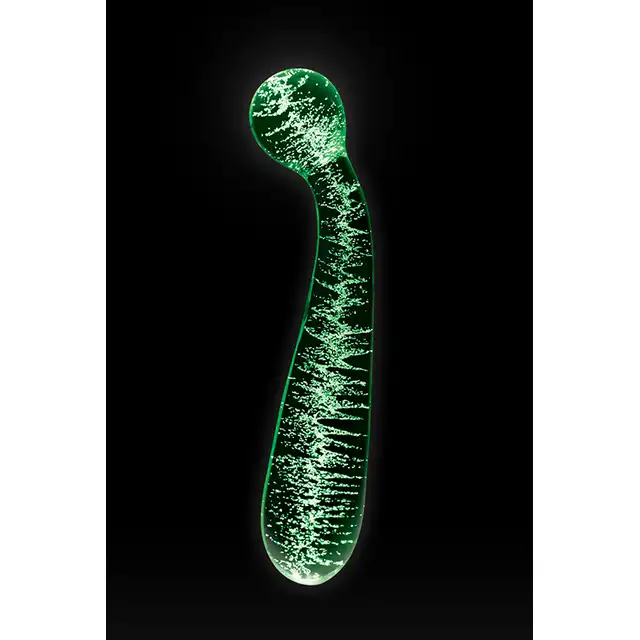 NsNovelties - Firefly Glass G Spot. Unikalne szklane dildo  do punktu G świecące w ciemnościach 