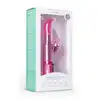 Easy Toys - Dolphin Vibrator Pink Wibrator z rotacyjnymi kuleczkami i stymulatorem w kształcie delfinka