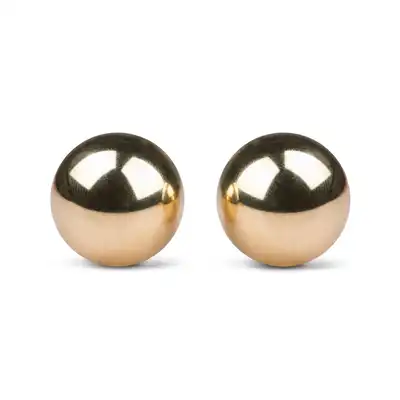 Easy Toys - Gold ben wa balls - 22mm Kulki gejszy w kolorze złotym