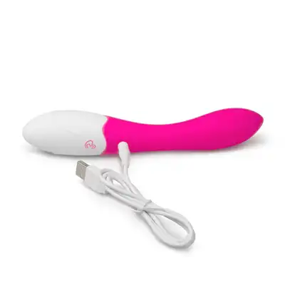 Easy Toys - Galaxy Vibe Alya Pink Wibrator z gładkiego silikonu ładowany na USB