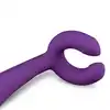 Easy Toys - Couple Vibrator Purple Wodoodporny multifunkcyjny stymulator dla par. Ładowany na USB.