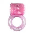 Easy Toys - Klasyczny, mocny ring na penisa. Miękki elastyczny materiał żelowy. Różowy. Mega sale!
