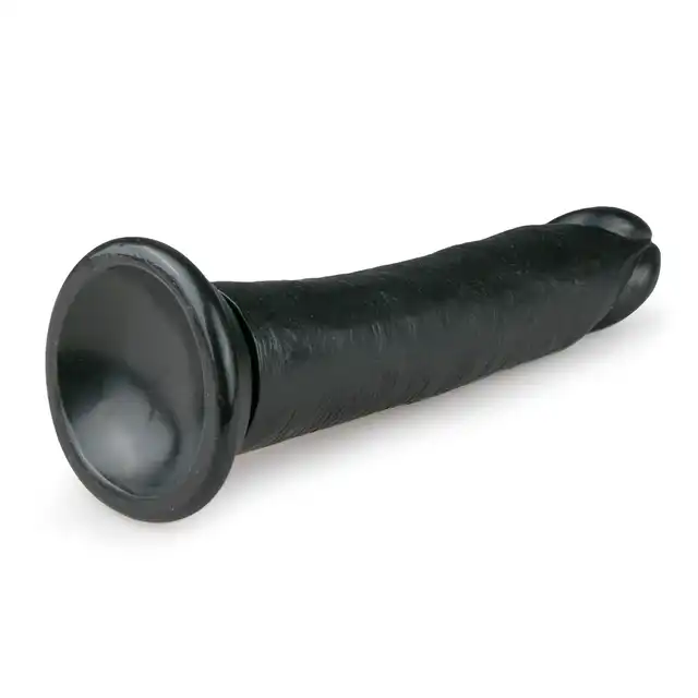 Easy Toys - Realistic Dildo - 20,5 Czarne dildo z przyssawką 20,5 cm