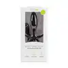 Easy Toys - Butt Buzzer Black Plug Idealny koreczek analny dla początkujących, który można używać pod prysznicem, 10 programów wibracji !
