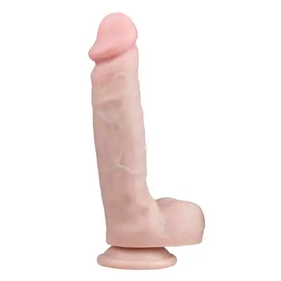 Easy Toys - Realistic Dildo Skin Realistyczne dildo z przyssawką 22,5 cm