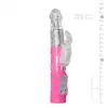 Easy Toys - Bunny Vibrator Pink Wibrator z obracającymi się kuleczkami i stymulującymi uszkami