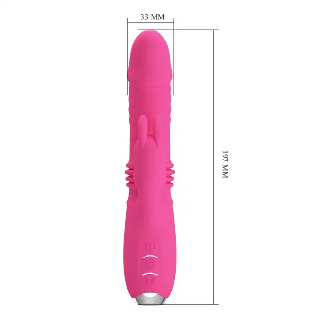 Pretty Love - Dorothy USB. Wibrator z ruchem posuwistym i stymulacją łechtaczki