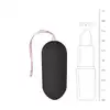 Easytoys Vibration Egg - Black Bezprzewodowe jajeczko sterowane pilotem. Kolor czarny