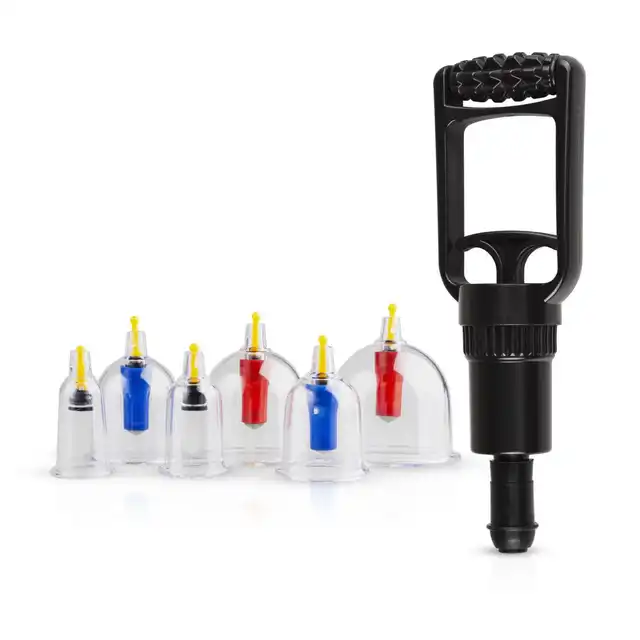 Easy Toys - Cupping Set 6 Cup Zestaw 6 różnych  baniek próżniowych idealny dla początkujących !