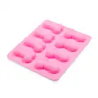 Easy ToysPenis Baking Mold/Ice Cube Mold Silikonowe foremki w kształcie penisa do lodu i do pieczenia