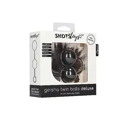 Geisha Twin Balls Deluxe - Black
