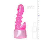 Easy Toys - Spiral Wand Attachment. Odlotowa nakładka na wibrującą różdżkę. Ze stymulacją łechtaczki