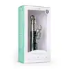 Easy Toys - Bunny Vibrator Black Wibrator z króliczkiem i ruchomymi kuleczkami