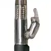 Easy Toys - Rabbit Vibrator Black Wibrator z obracającymi się kuleczkami i stymulującymi uszkami 