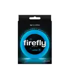 NsNovelties - Firefly Halo Blue L. Silikonowy ring erekcyjny. Świeci w ciemnościach 6 cm średnicy