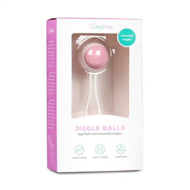 Easy Toys Singe Removable Kegel Ball Kulki pojedyńcze do ćwiczenia mięśni kegla dla początkujących