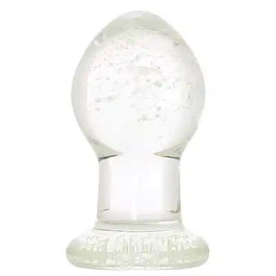 NsNovelties - Firefly Glass Plug S. Szklana wtyczka analna świecąca w ciemnościach