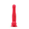 Chisa Novelties - Red dildo Deluxe 02. Czerwone elastyczne dildo 5 cm średnicy 