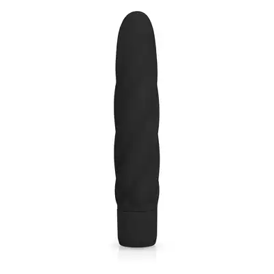 Easy Toys - Power Vibe Black Silicone Silikonowy wibrator spiralny w kolorze czarnym