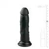 Easy Toys - Realistic Dildo - 15,5 Naturalne dildo z przyssawką 15,5 cm w kolorze czarnym