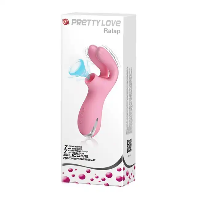 Pretty Love - Ralap. Stymulator łechtaczki 7 funkcji ssania, wibrujące uszy 