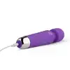 EasyToys Mini Wand Vibrator - Purple Magiczna różdżka 18 wzorów wibracji, ładowny na USB