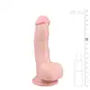 Easy Toys - Realistic Dildo - 15 cm Realistyczne dildo z przyssawką 15 cm w kolorze cielistym