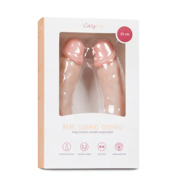 Easy Toys - 33 cm Double Dildo Podwójne realistyczne dildo 33,5 cm