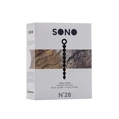 No.28 - Anal Chain - Black