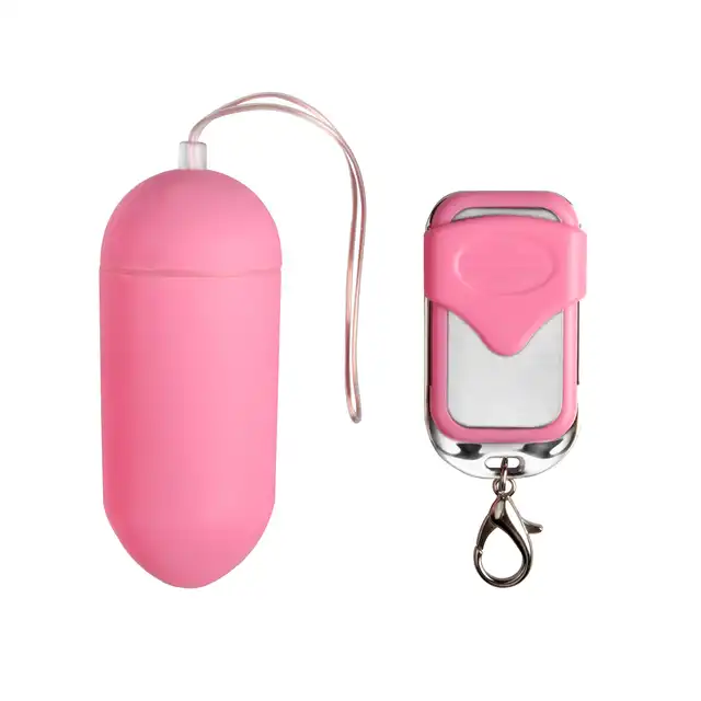 Easy Toys - Vibration Egg Pink Bezprzewodowe jeczko sterowane pilotem. Kolor różowy