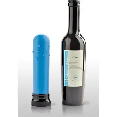 Concorde - Chateau Blanc Blue. Elegancki wibrator incognito w formie wina Chateau. Mega Sale!